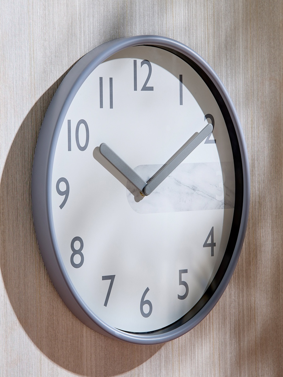 Aikido Aluminium Wall Clock - 30x4.7x30 cm