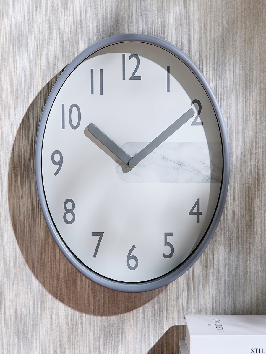 Aikido Aluminium Wall Clock - 30x4.7x30 cm