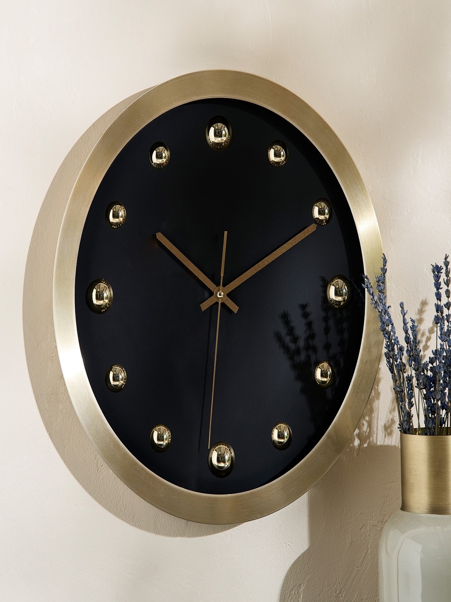 Saratoga Willa Wall Clock - 40x4.2 cm