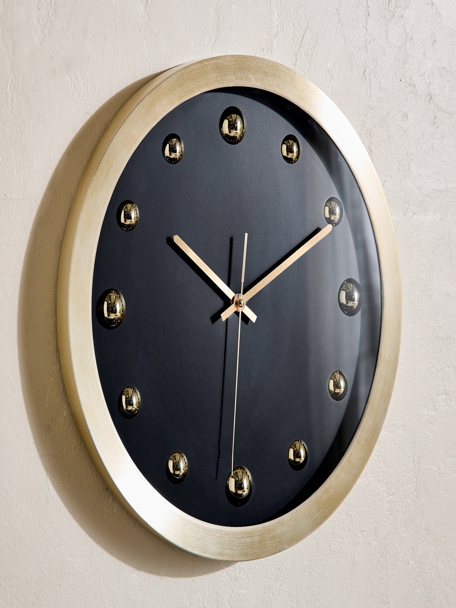 Saratoga Willa Wall Clock - 40x4.2 cm