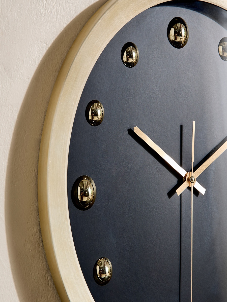 Saratoga Willa Wall Clock - 40x4.2 cm
