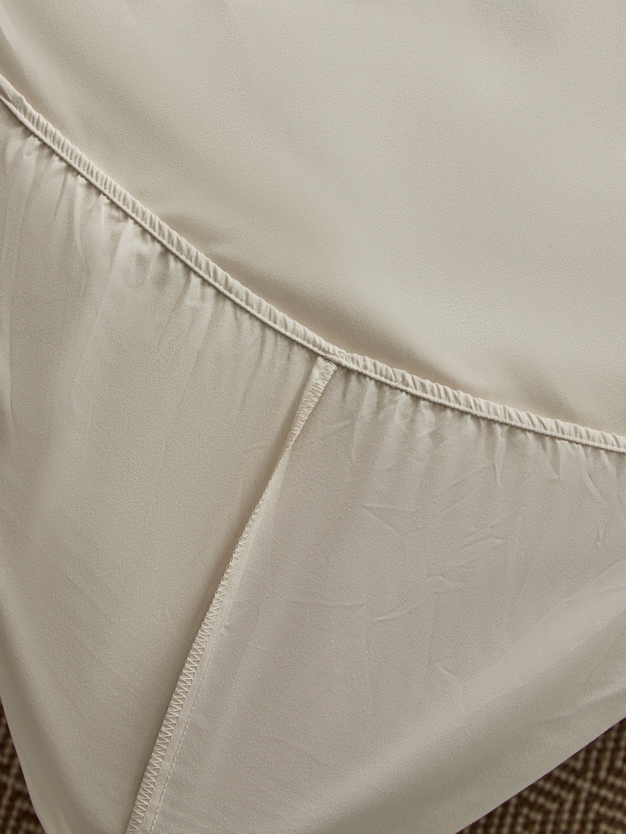 Derby Solid Microfiber Single Fitted Sheet - 90x190+20 cm