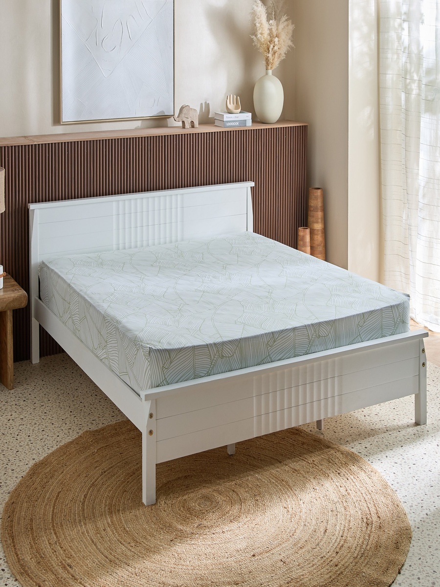 Malta-Sylva Printed Cotton King Fitted Sheet - 180x200+33 cm