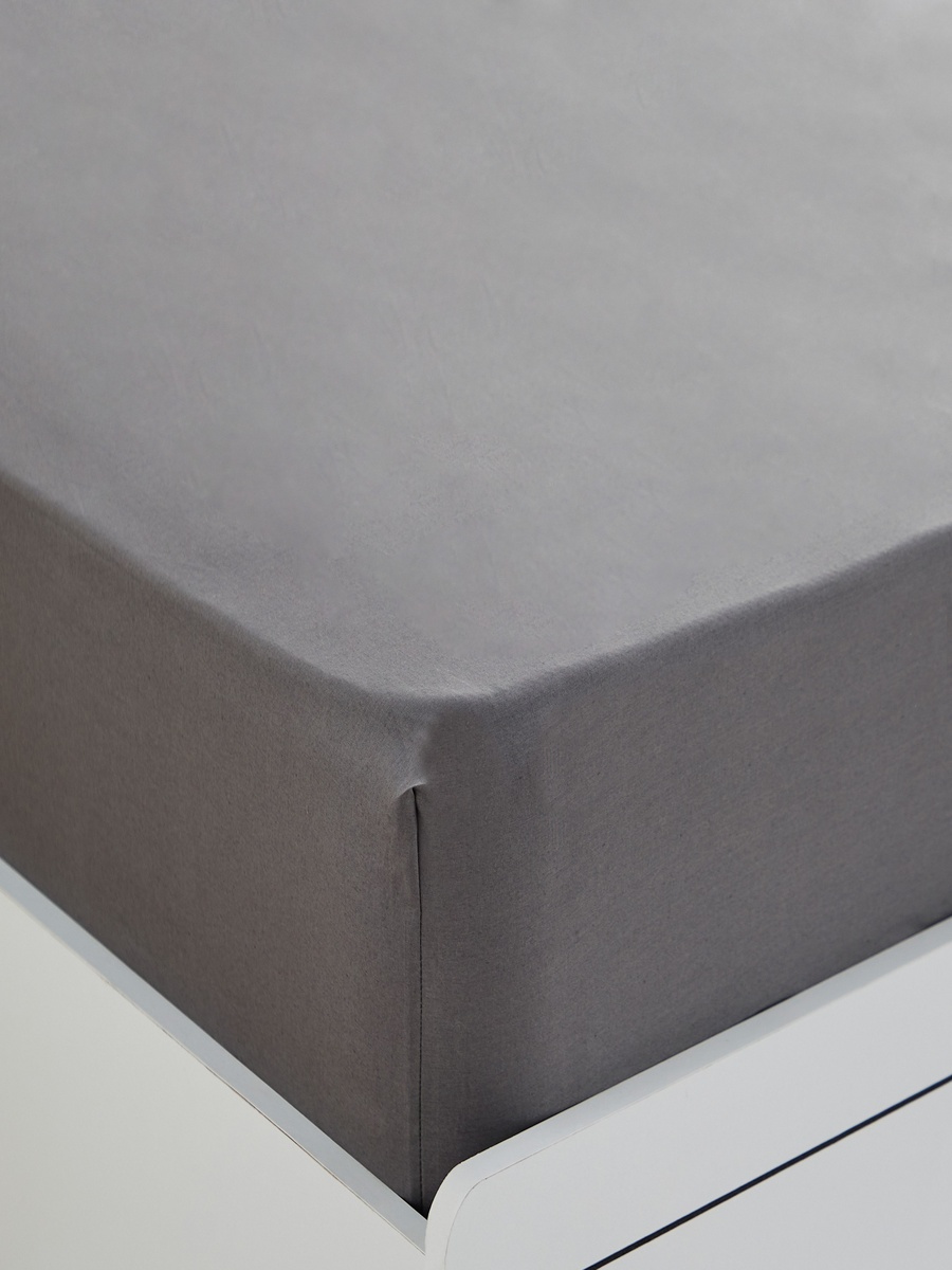 Essential Cotton Single Fitted Sheet - 90x200+36 cm
