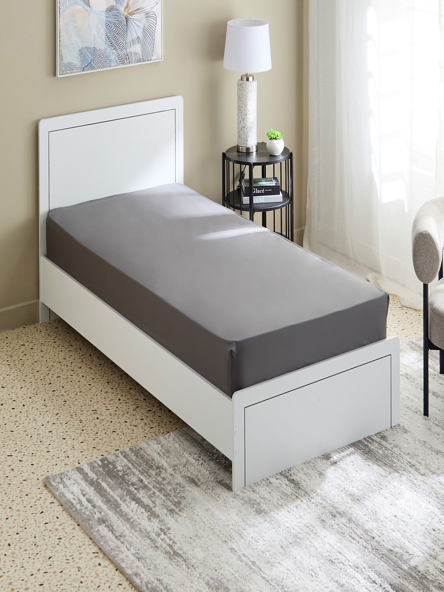 Essential Cotton Single Fitted Sheet - 90x200+36 cm