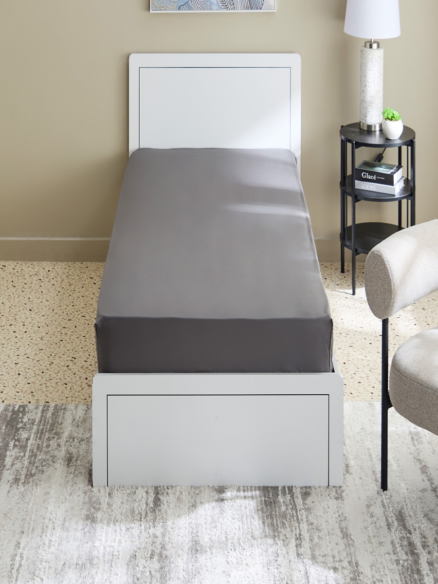 Essential Cotton Single Fitted Sheet - 90x200+36 cm