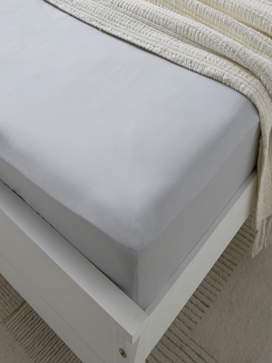 Essential Cotton Super King Fitted Sheet - 200x200+36 cm