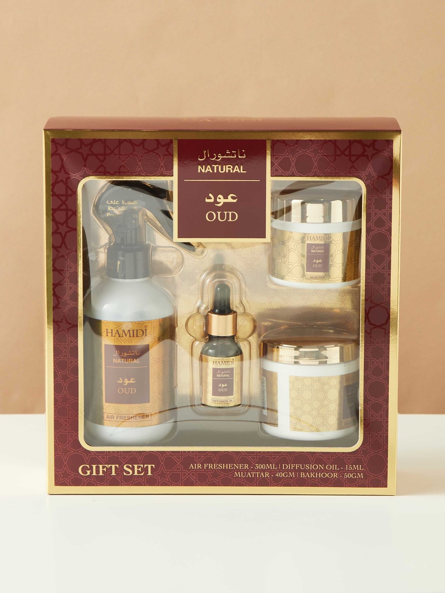 Oud 4-Piece Fragrance Gift Set