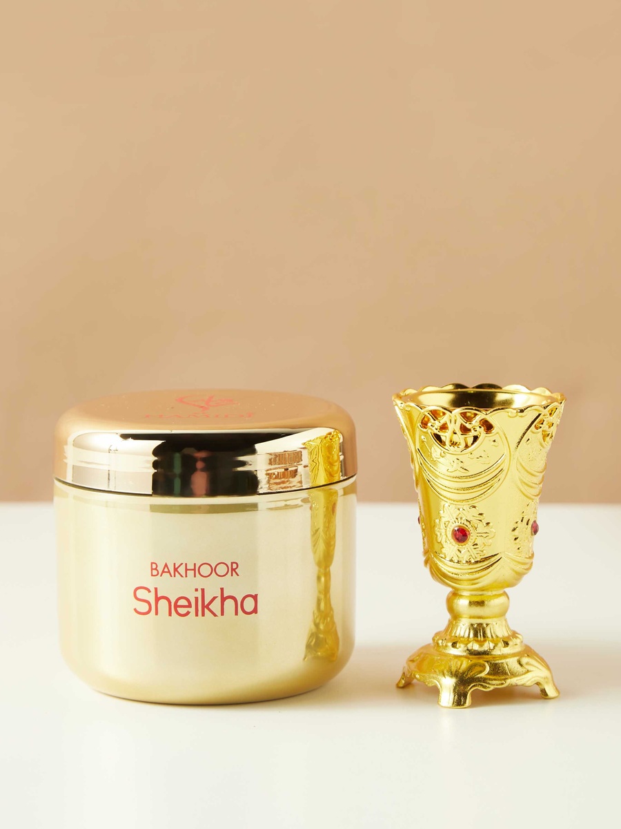 Sheikha Bakhoor and Burner Gift Set