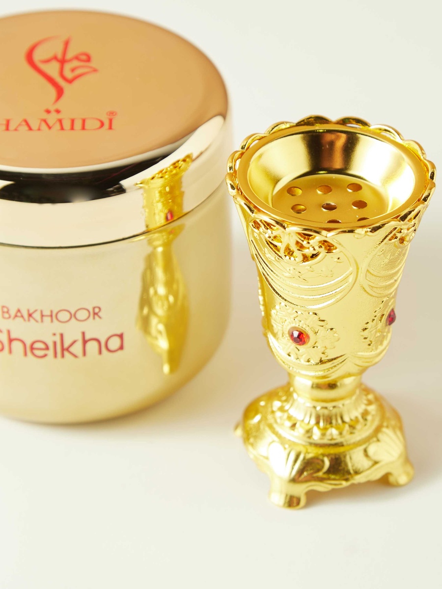 Sheikha Bakhoor and Burner Gift Set