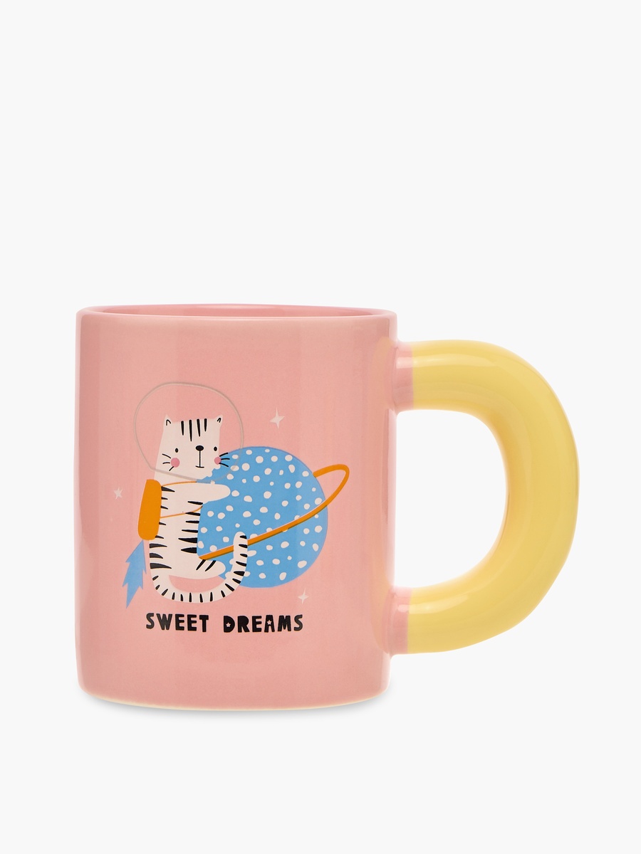 Sweet Dreams Printed New Bone China Mug with Handle - 420 ml