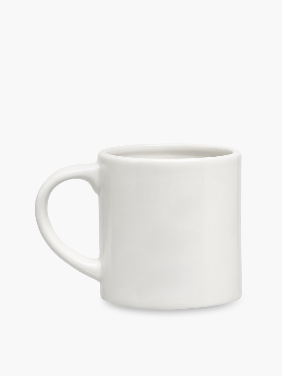 Flower Accent Ceramic Mug with Handle - 470 ml