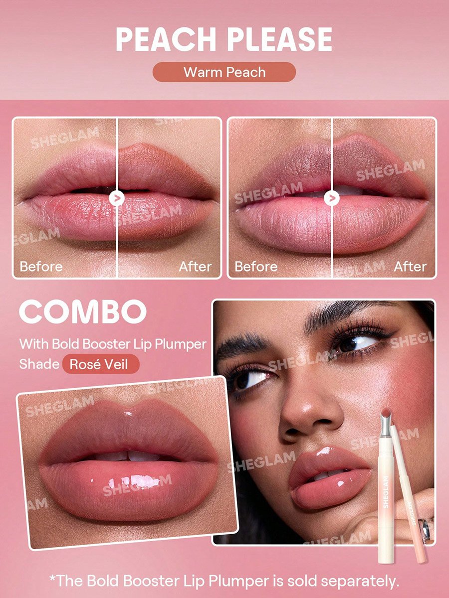 Bold Booster Plumping Lip Liner - Peach Please