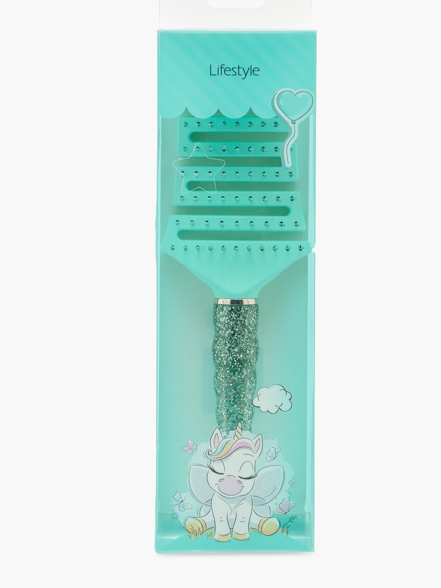 Unicorn Paddle Hair Brush