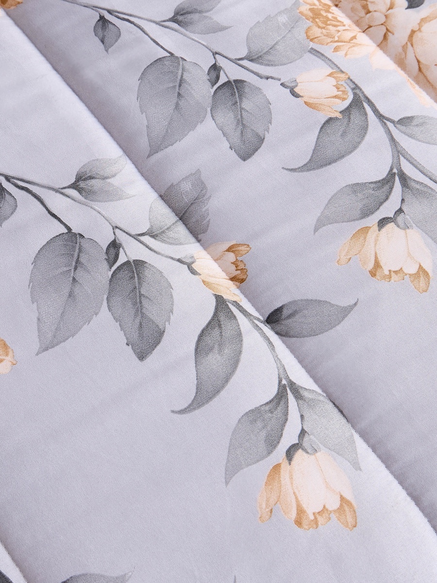 Floral Print 2-Piece Single Comforter Set - 160x220 cm