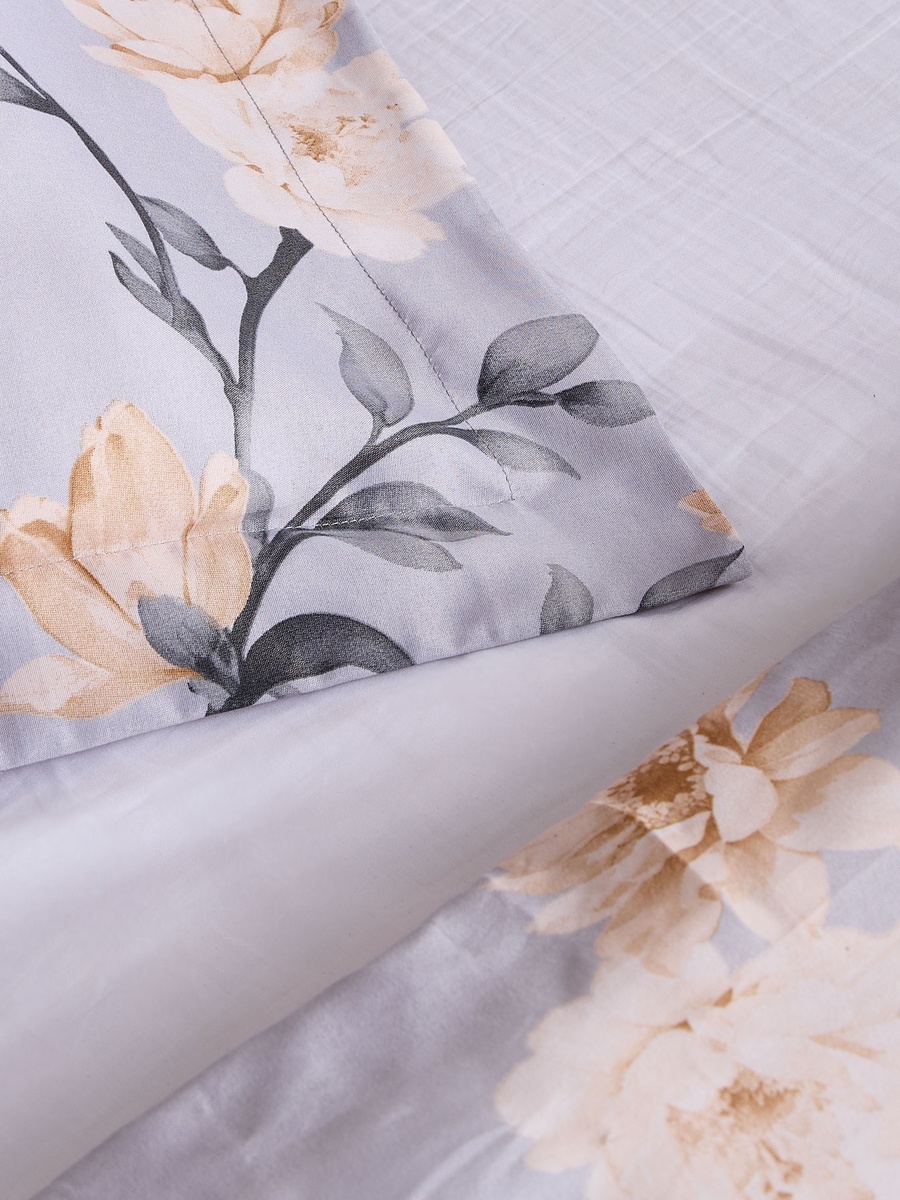 Floral Print 2-Piece Single Comforter Set - 160x220 cm