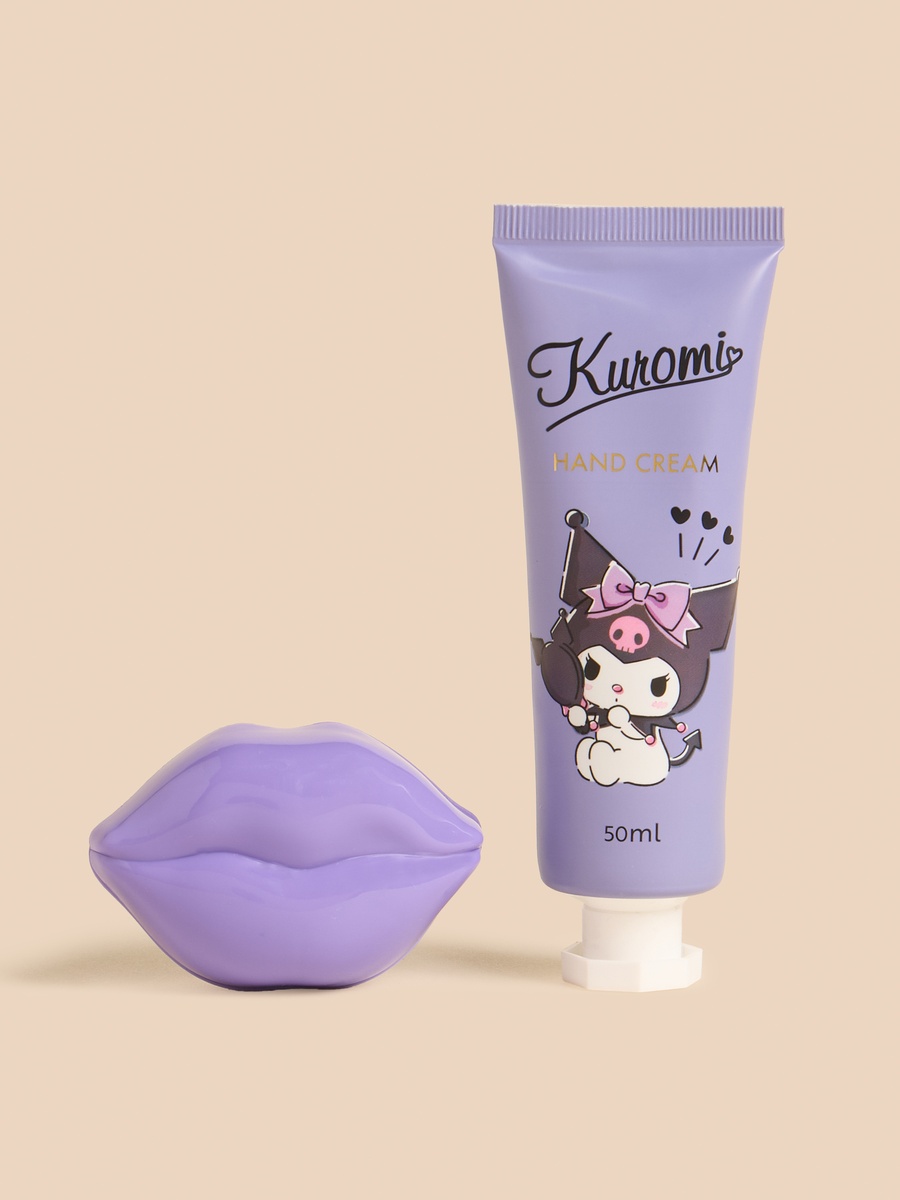 Kuromi Hand Cream and Lip Balm Set