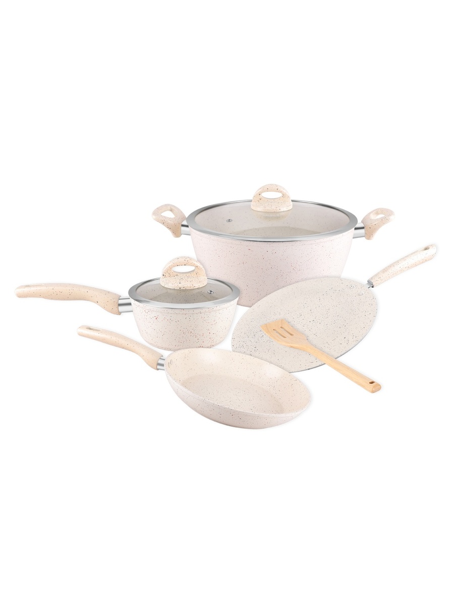 7-Pieces Smart Granite Cookware Set, RF11961
