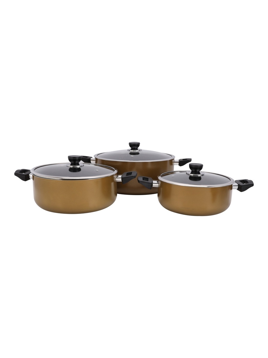6-Pieces Granite Cookware Set, Induction Compatible RF10242