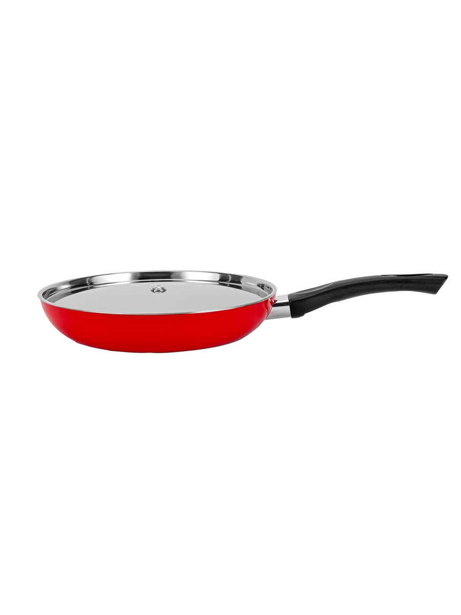Aluminum Nonstick Frypan with Stainless Steel Lid, 26cm
