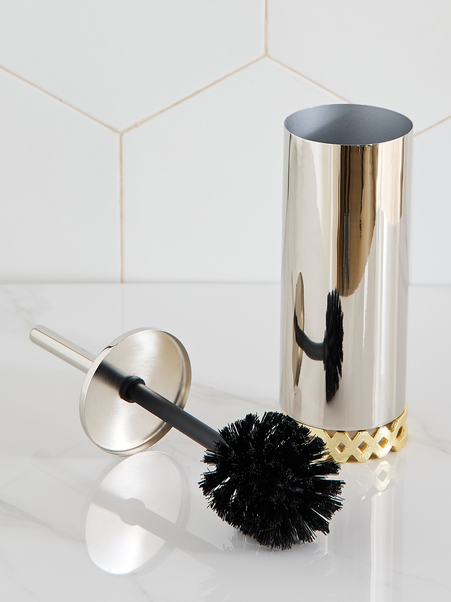 Aniq Toilet Brush Holder - 10x10x39 cm