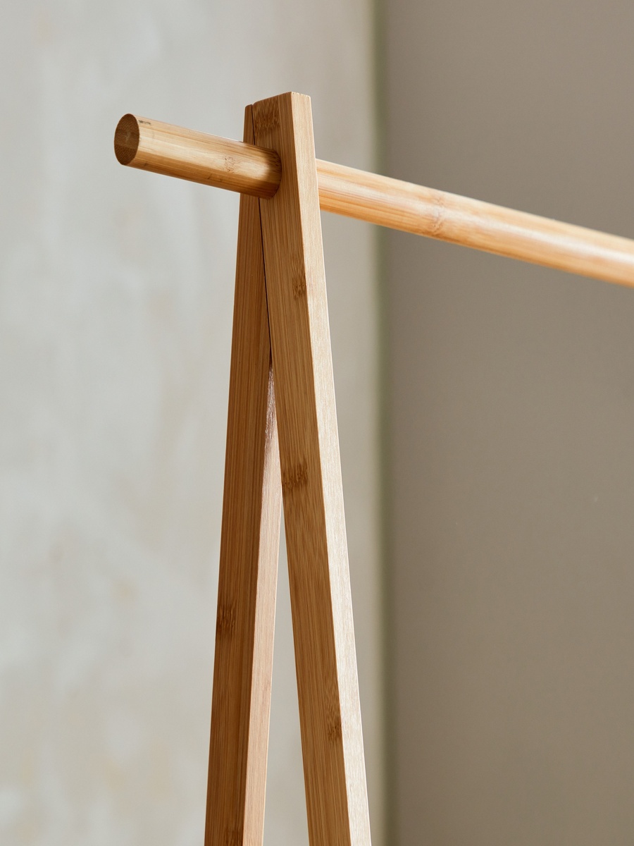 Lexus 2-Tier Storage with Garment Rack - 90x43x152 cm
