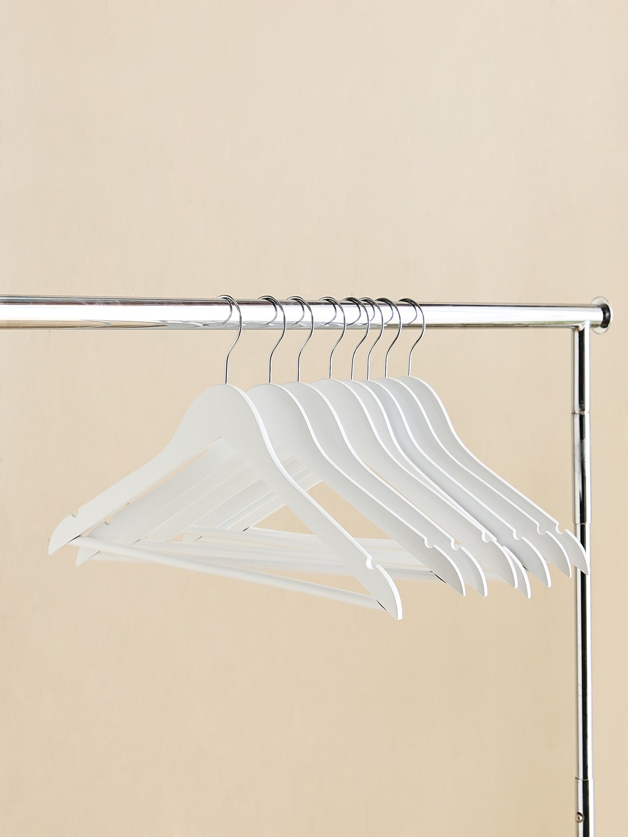Forest 8-Piece Wooden Hanger Set