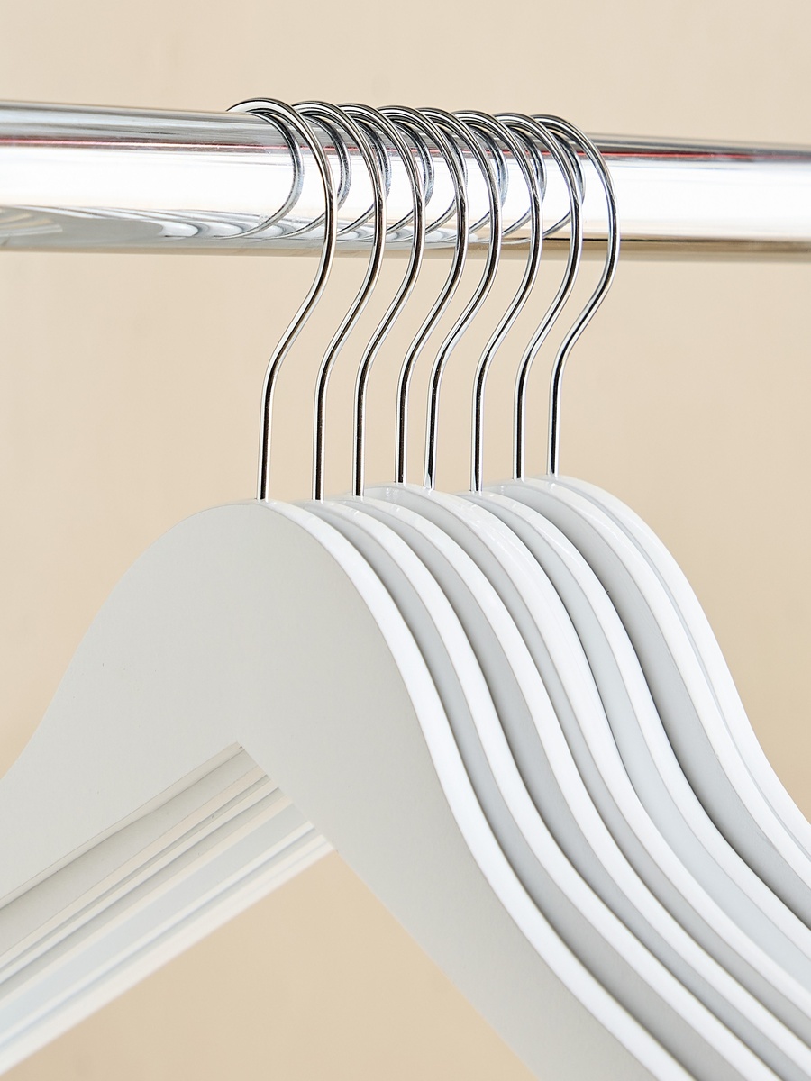 Forest 8-Piece Wooden Hanger Set