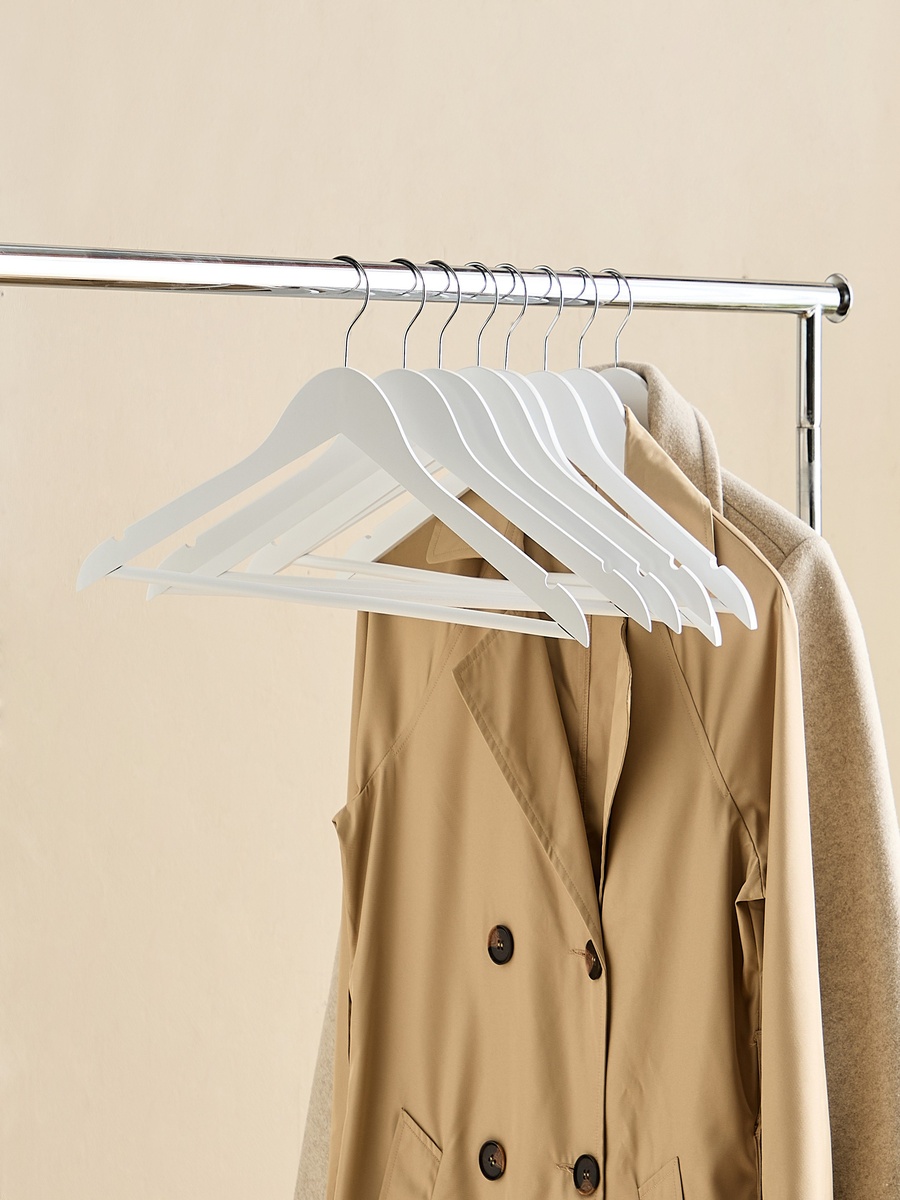 Forest 8-Piece Wooden Hanger Set