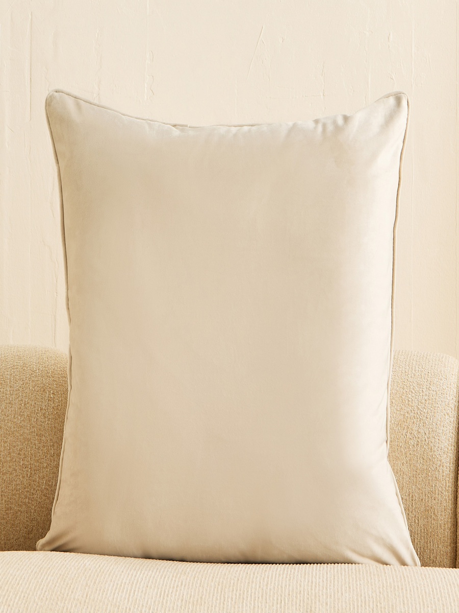 Dove Velvet Cushion Cover - 65x65 cm