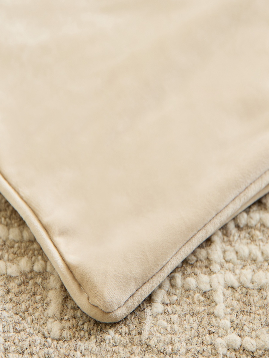 Dove Velvet Cushion Cover - 65x65 cm