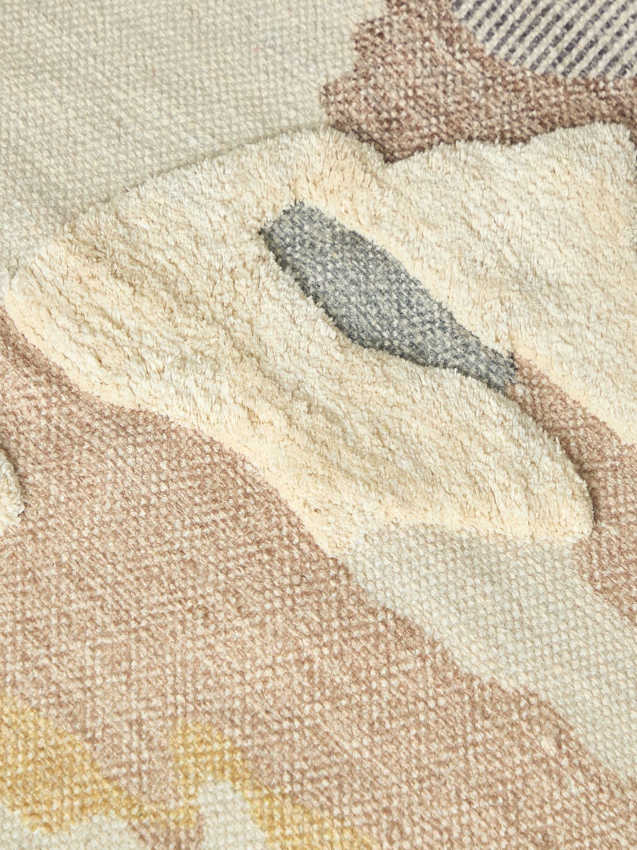 Aizel Cloudia Cotton Stripe Dhurrie - 60x90 cm