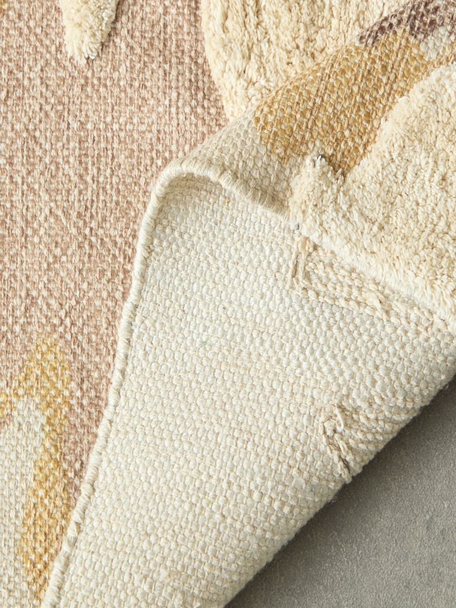 Aizel Cloudia Cotton Stripe Dhurrie - 60x90 cm