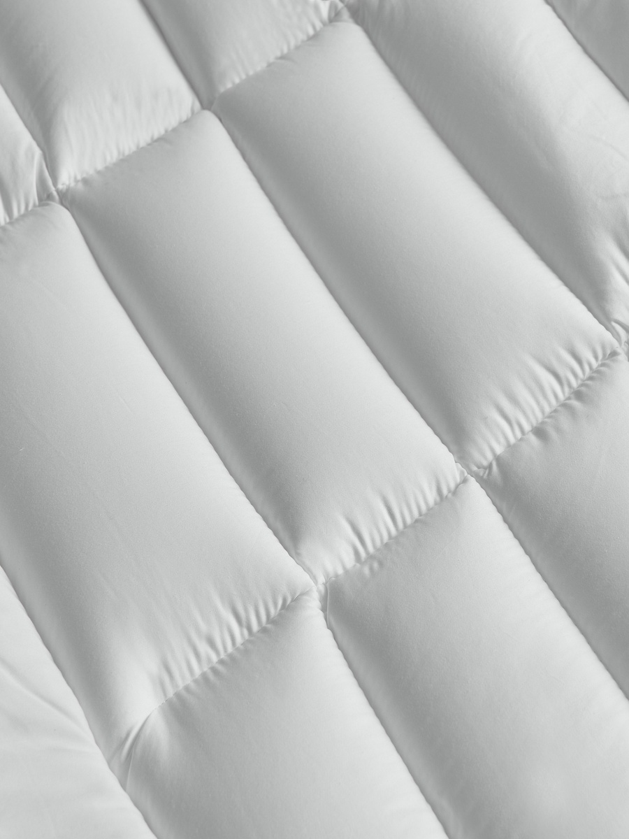 Opulent Luxe Satin Single Mattress Topper - 90x200 cm