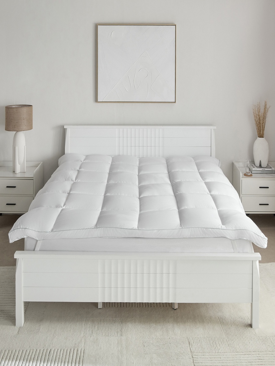 MicroFresh 300TC Soft Microfiber King Mattress Topper - 180x200+6 cm