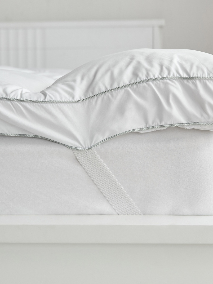 MicroFresh 300TC Soft Microfiber King Mattress Topper - 180x200+6 cm