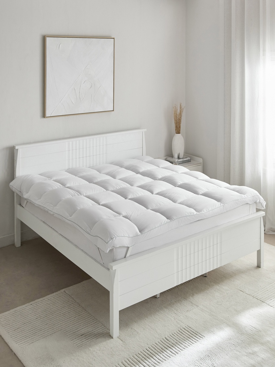 MicroFresh Soft Microfiber Super King Topper - 200x200+6 cm