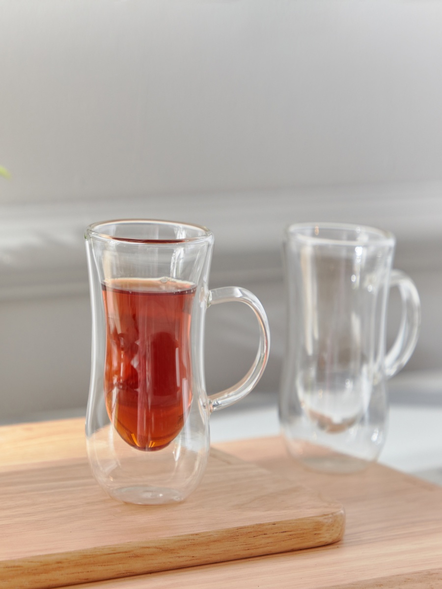 Sip Savor 2-Piece Double Wall Mug Set - 100 ml