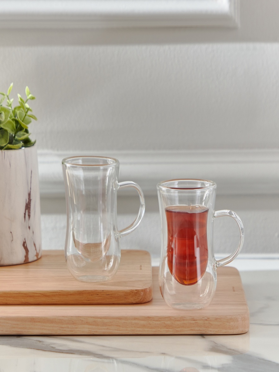 Sip Savor 2-Piece Double Wall Mug Set - 100 ml