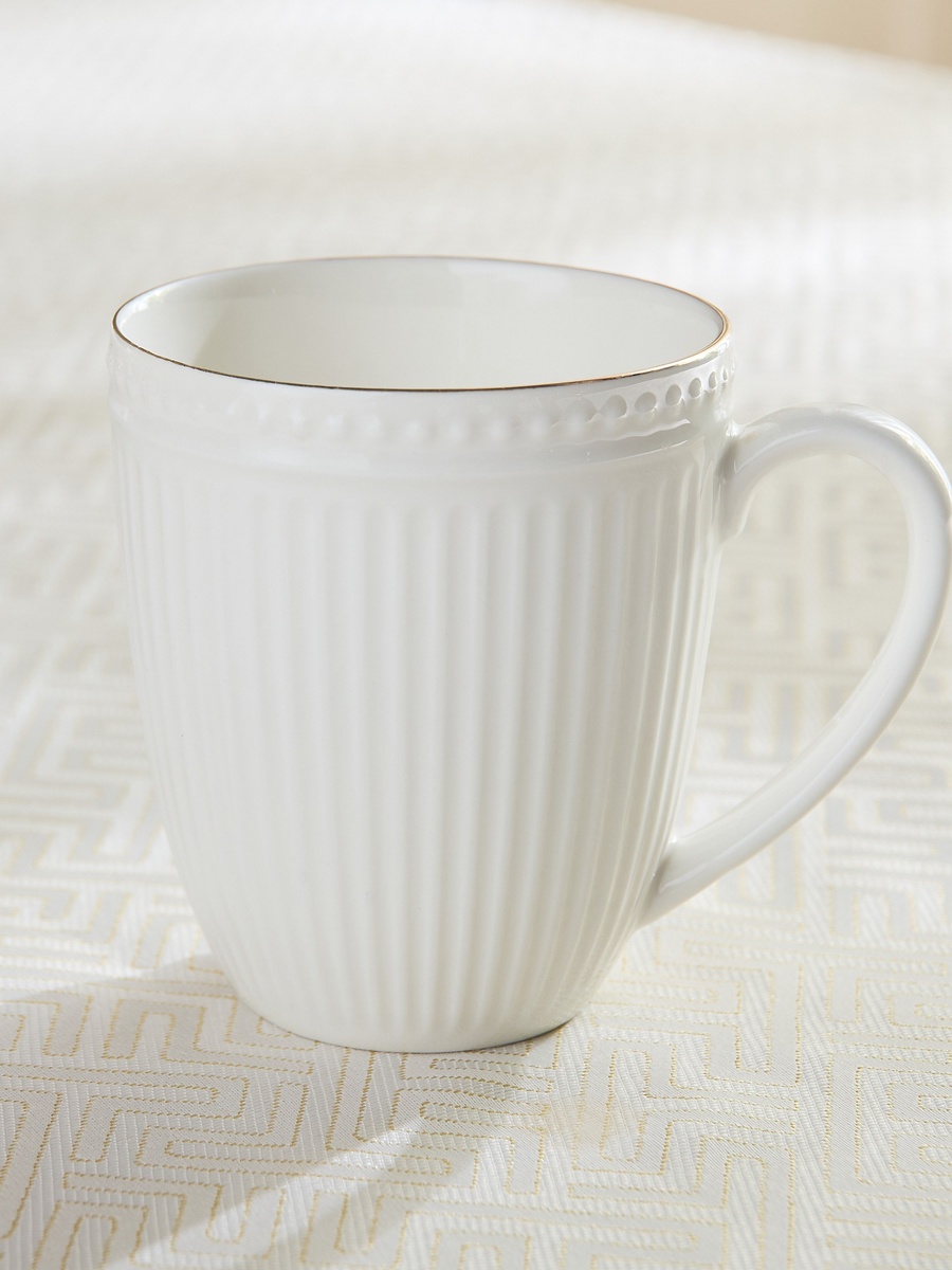 Embossed Gold Line Mug - 300 ml
