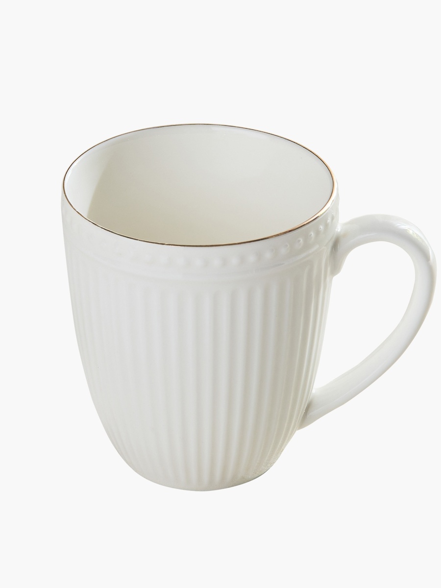 Embossed Gold Line Mug - 300 ml