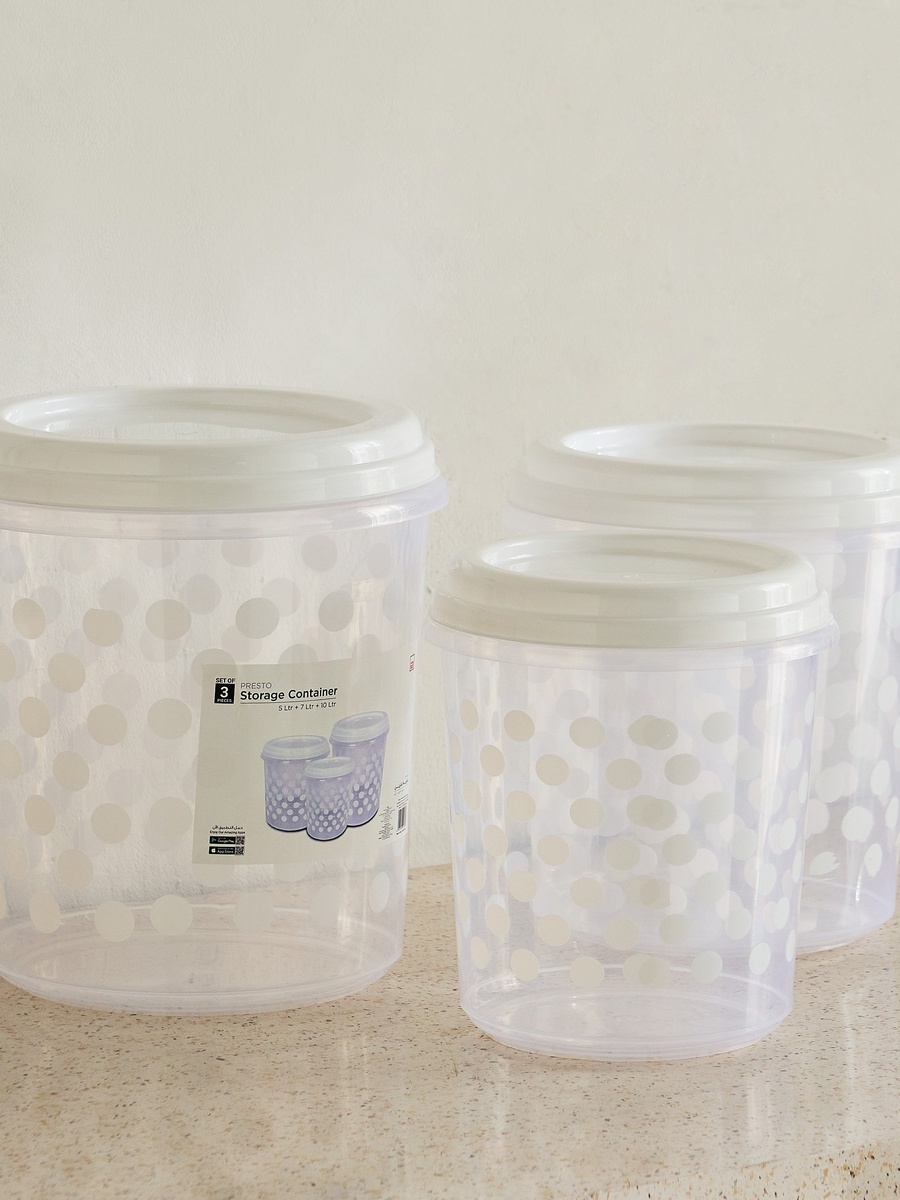 Presto 3-Piece Storage Container Set