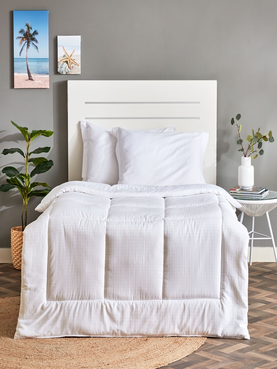 Cambridge Satin 3-Piece Twin Comforter Set - 160x220 cm