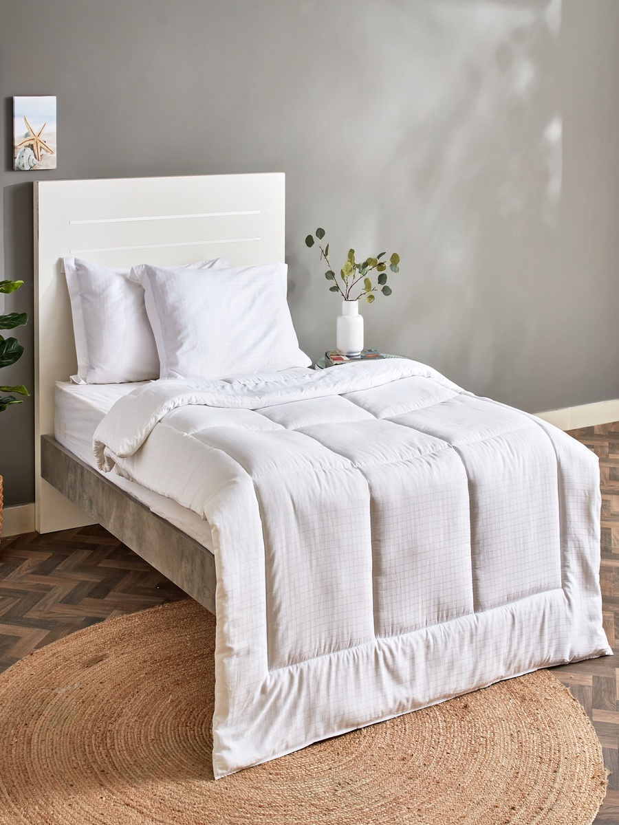 Cambridge Satin 3-Piece Twin Comforter Set - 160x220 cm