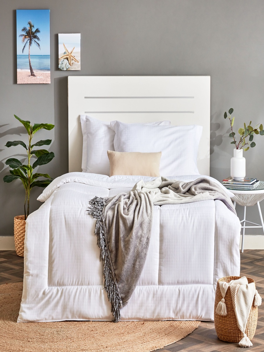 Cambridge Satin 3-Piece Twin Comforter Set - 160x220 cm