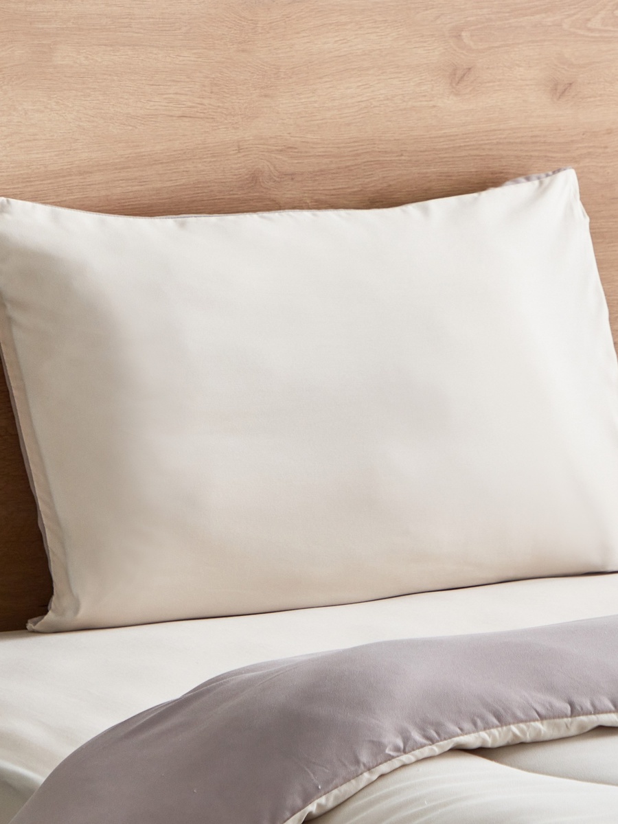 Derby 2-Piece Reversible Microfiber Twin Comforter Set - 160x220 cm
