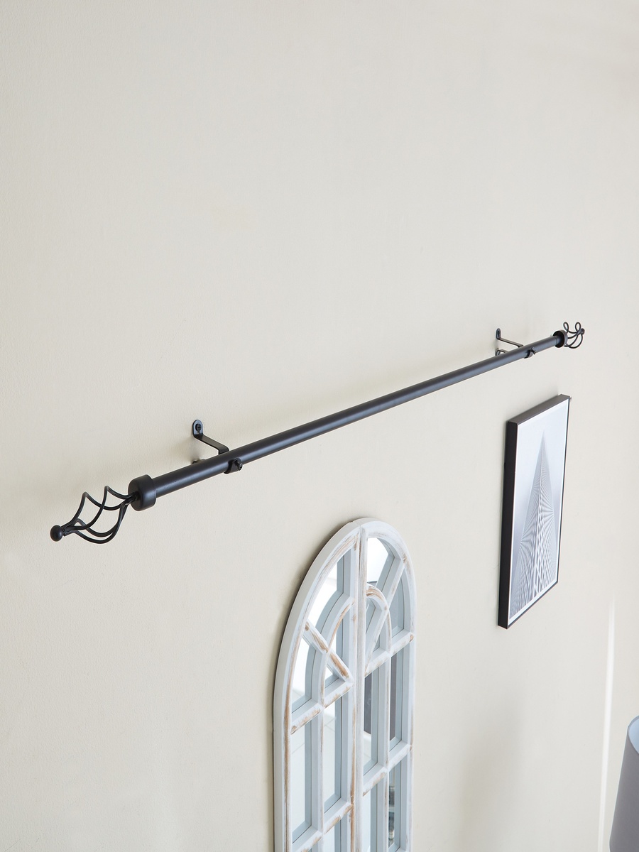 Emily Adjustable Curtain Rod - 120-300 cm
