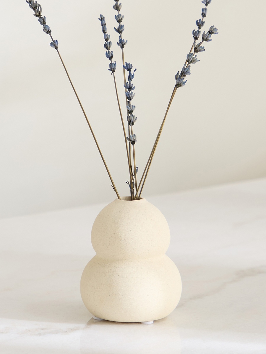 Sansa Roma Mini Ceramic Vase - 8.5x8.5x9.5 cm
