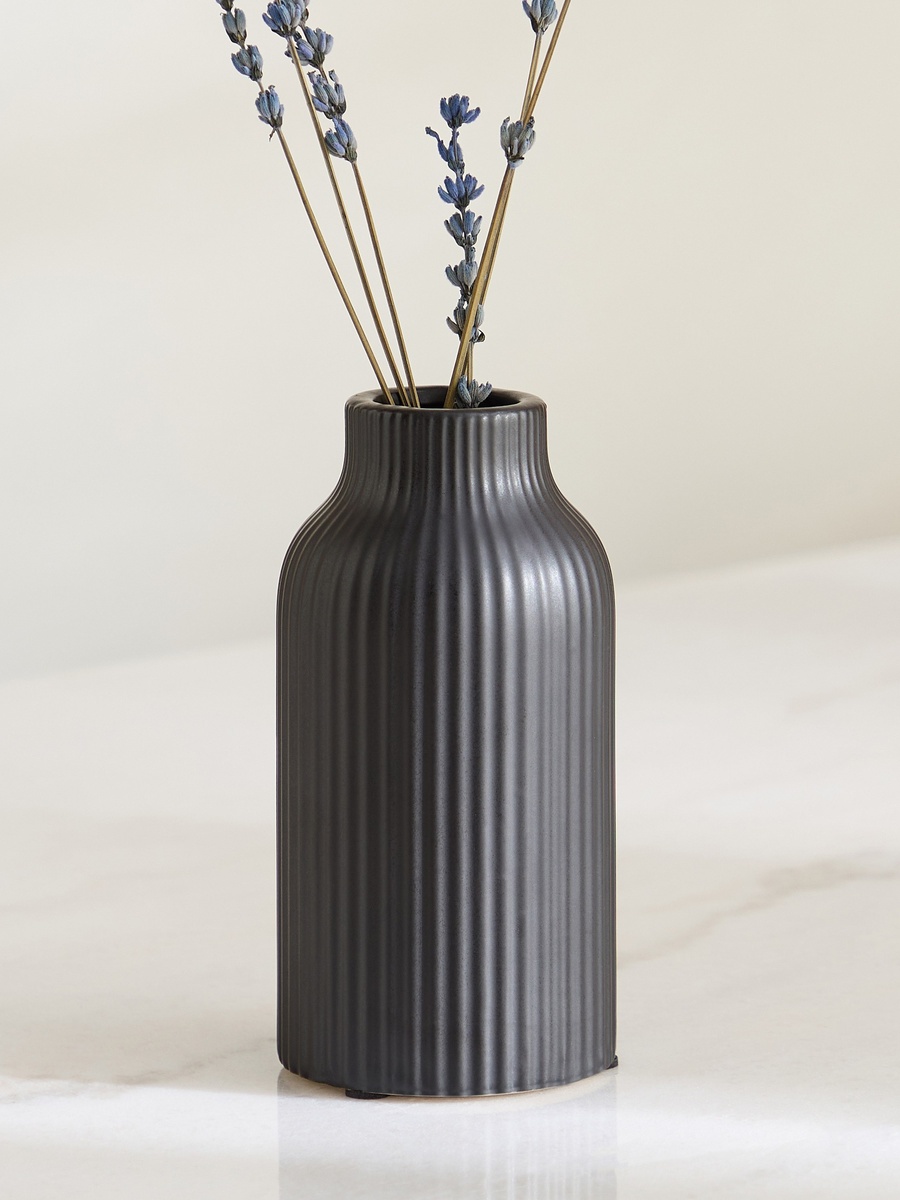 Sansa Roma Ceramic Vase - 7.5x7.5x15 cm