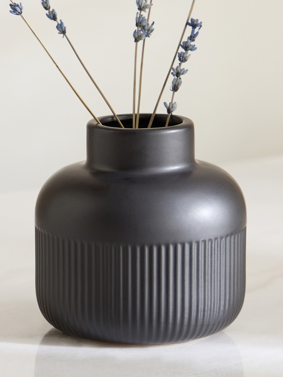 Sansa Roma Ceramic Vase - 13x13x13.5 cm